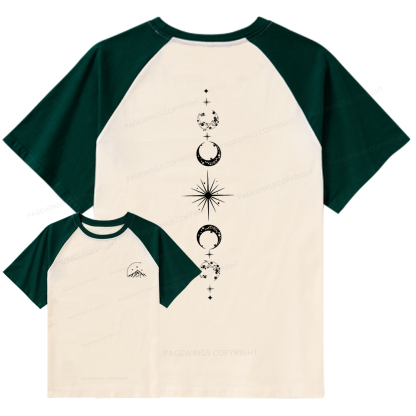Pagewings Hello Feyre Darling Raglan T-shirt