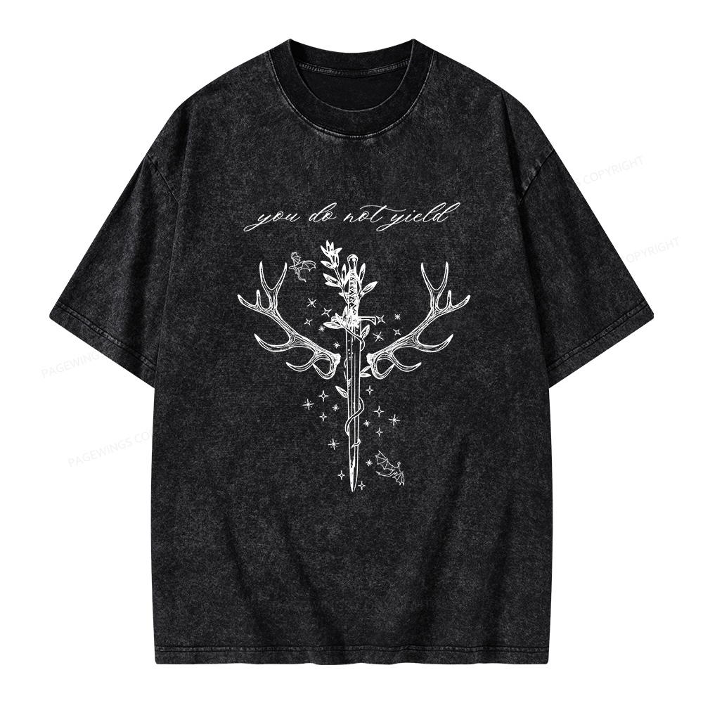Pagewings Libraries Were Full Of Ideas Unisex Washed T-shirt
