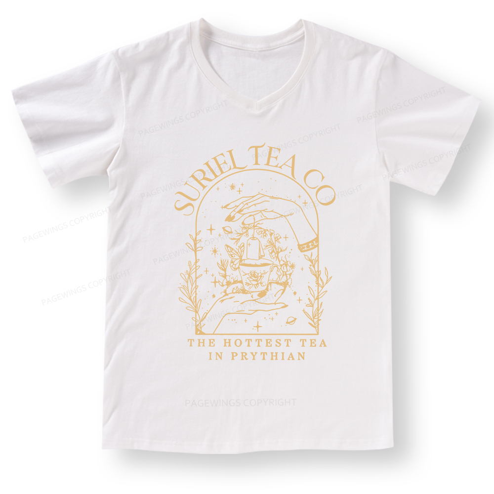 Pagewings A Court Of Thorns And Roses V-neck T-shirt