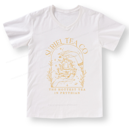 Pagewings A Court Of Thorns And Roses V-neck T-shirt