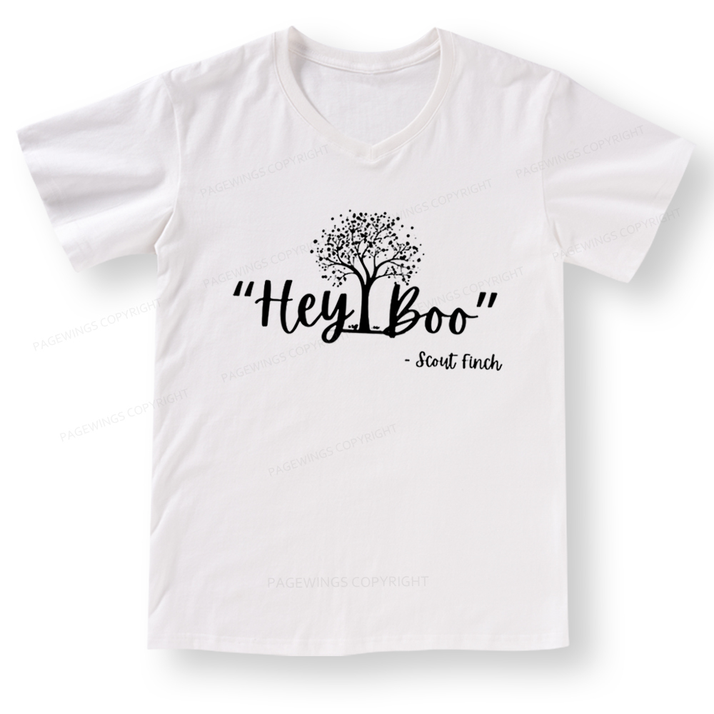Pagewings To Kill a Mockingbird V-neck T-shirt 