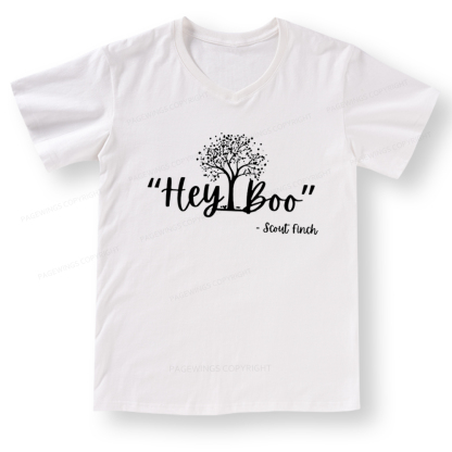 Pagewings To Kill a Mockingbird V-neck T-shirt 