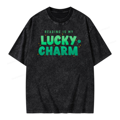 Pagewings Lucky Charm Shirt Unisex Washed T-shirt