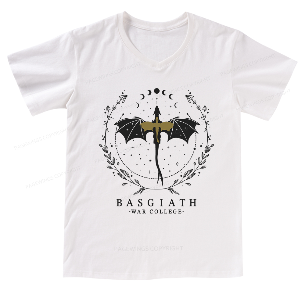 Pagewings Basgiath War College V-neck T-shirt