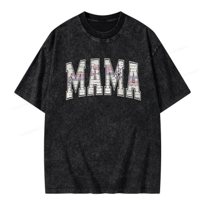 Pagewings A Reading Log About MAMA Unisex Washed T-shirt
