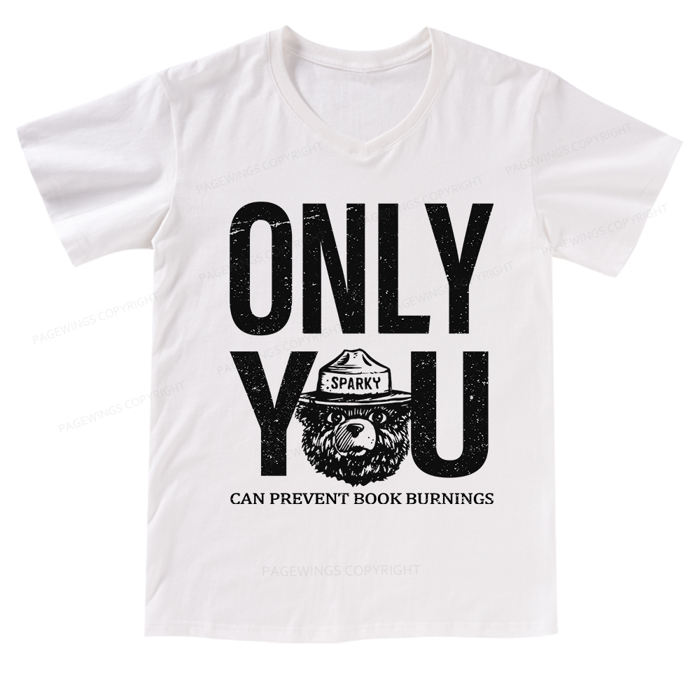 Pagewings Only You V-neck T-shirt