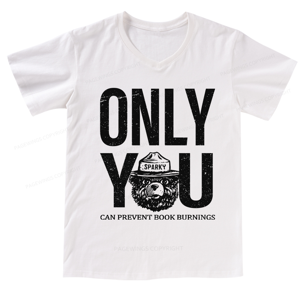 Pagewings Only You V-neck T-shirt