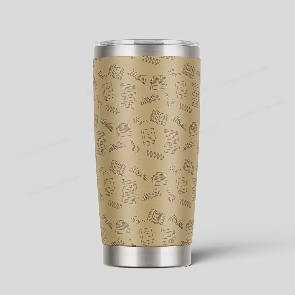 Pagewings Only You Can Prevent Book Burnings Tumbler