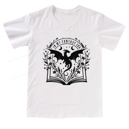 Pagewings Fantasy Era Unisex Tee V-neck T-shirt