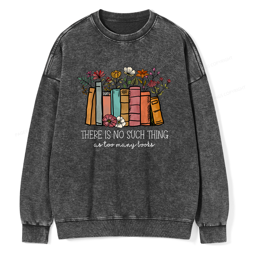 Pagewings Such A Thing Unisex Washed Sweatshirt