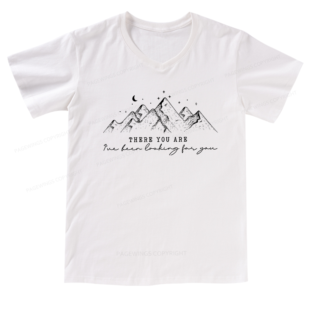 Pagewings Ive Been Looking For You V-neck T-shirt
