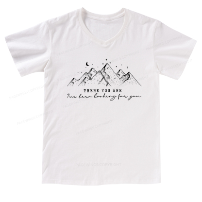 Pagewings Ive Been Looking For You  V-neck T-shirt