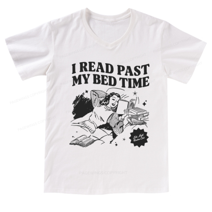 Pagewings Book Club Sweatshirt V-neck T-shirt