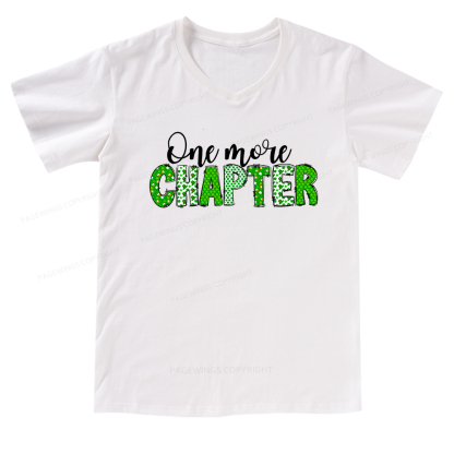 Pagewings Book Lovers St Pattys Day Shirt T-Shirt V-neck T-shirt