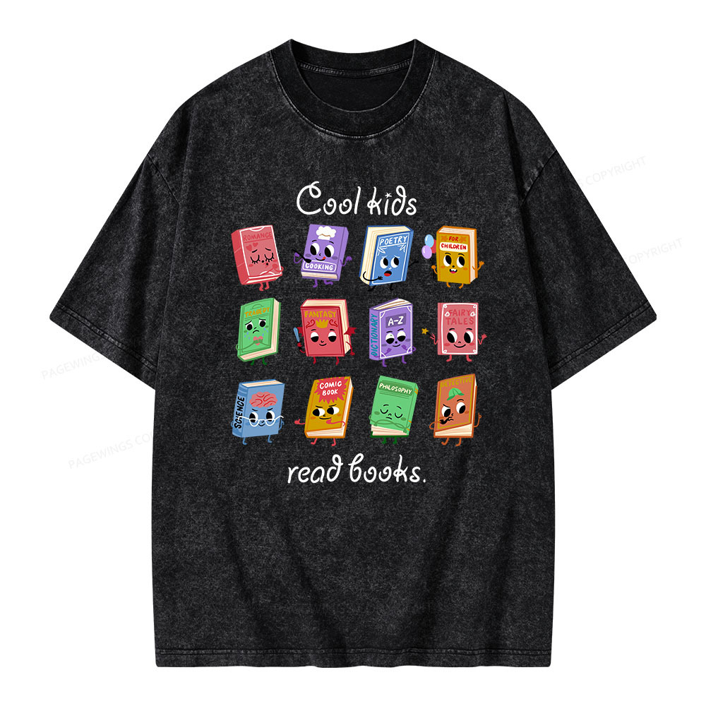 Pagewings School Librarian Shirt, Back To School Shirt Teacher Unisex Washed T-shirt