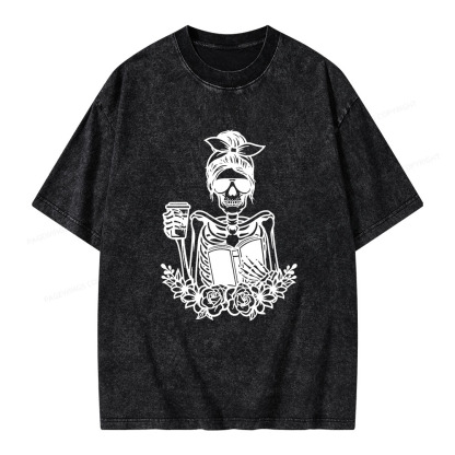 Pagewings Book Lover Unisex Washed T-shirt