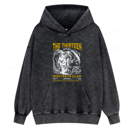 Pagewing Reading Rainbow Unisex Washed Hoodie