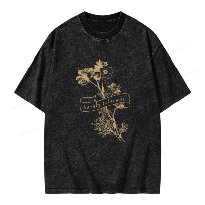 Pagewings Pride And Prejudice Jane Austen Unisex Washed T-shirt