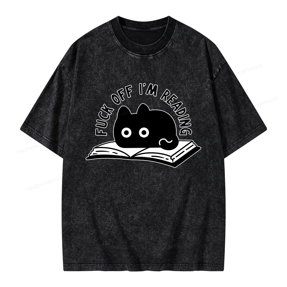 Pagewings I'm Reading Unisex Washed T-shirt