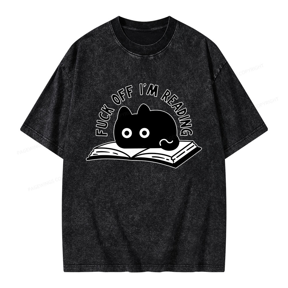 Pagewings I'm Reading Unisex Washed T-shirt