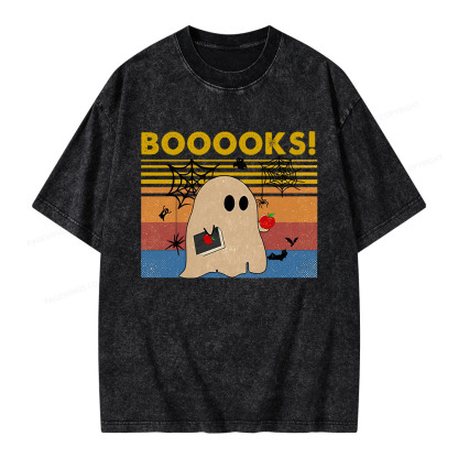 Pagewings Booooks Unisex Washed T-shirt