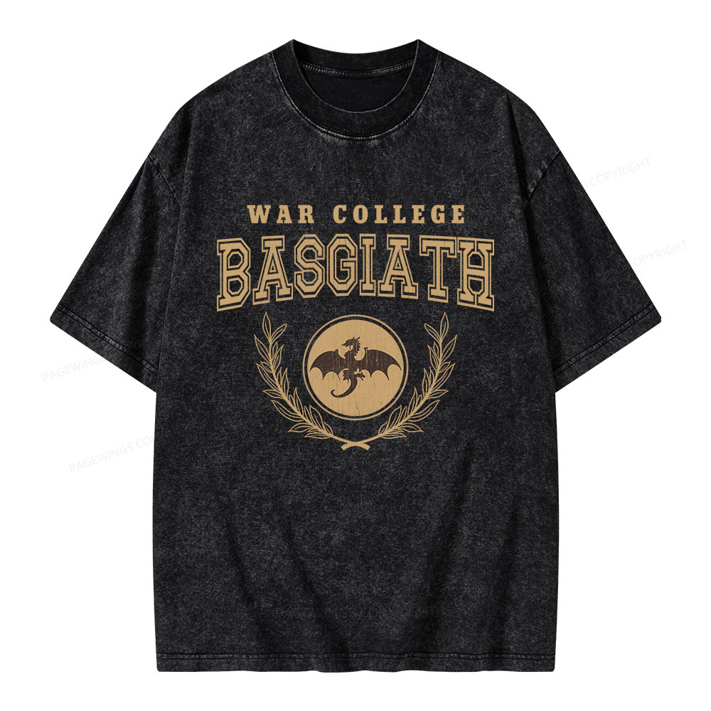 Pagewings Basgiath War College Unisex Washed T-shirt