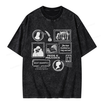 Pagewings You Have Bewitched Me Body And Soul Unisex Washed T-shirt