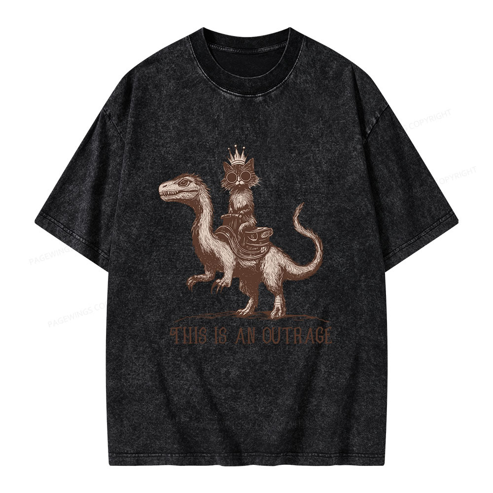 Pagewings Princess Donut Unisex Washed T-shirt