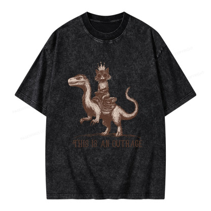 Pagewings Princess Donut Unisex Washed T-shirt