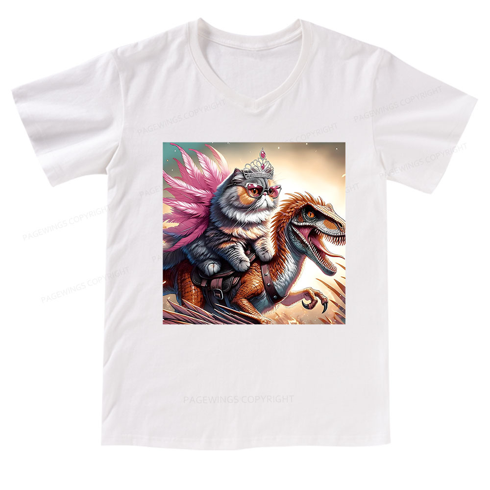 Pagewings Crawler Carl V-neck T-shirt