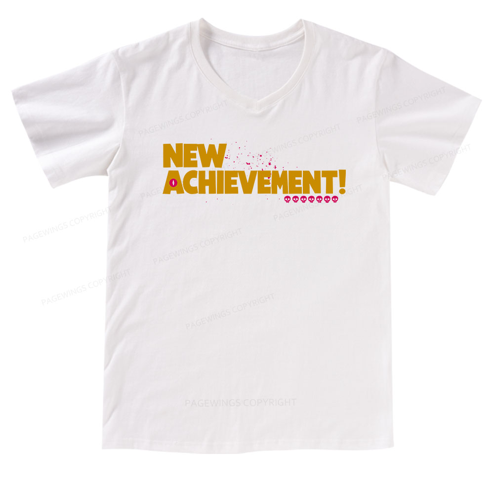 Pagewings New Achievement V-neck T-shirt