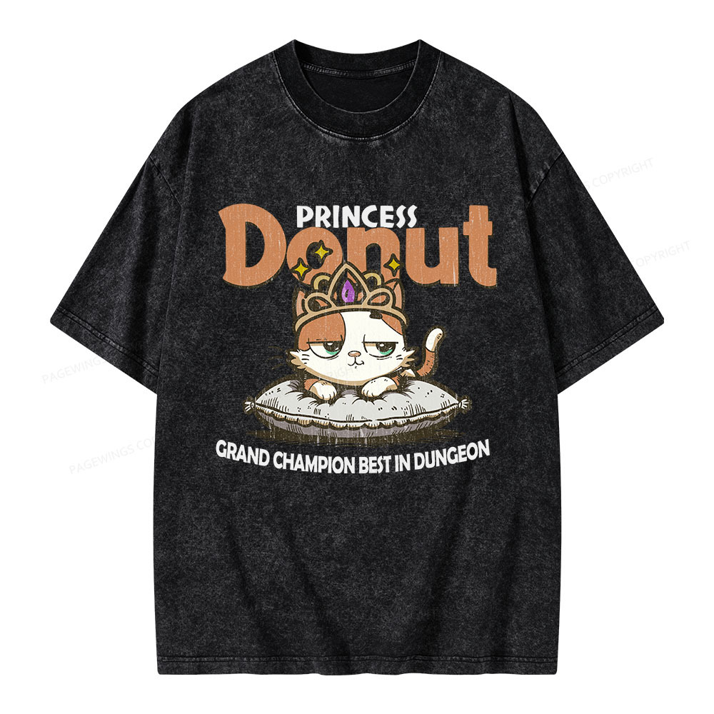 Pagewings Grand Champion Best In Dungeon Unisex Washed T-shirt