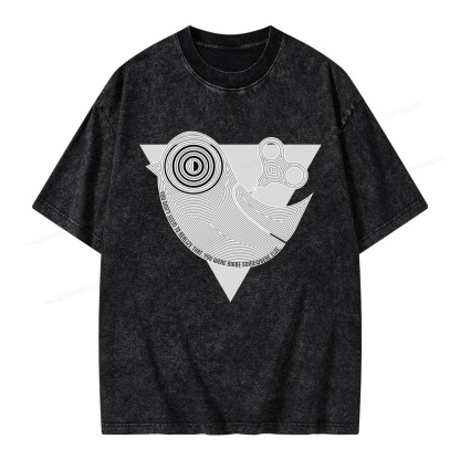 Pagewings Wind up Bird Chronicle Unisex Washed T-shirt