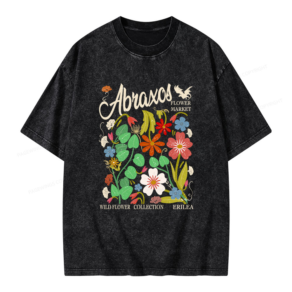 Pagewings Abraxos Unisex Washed T-shirt