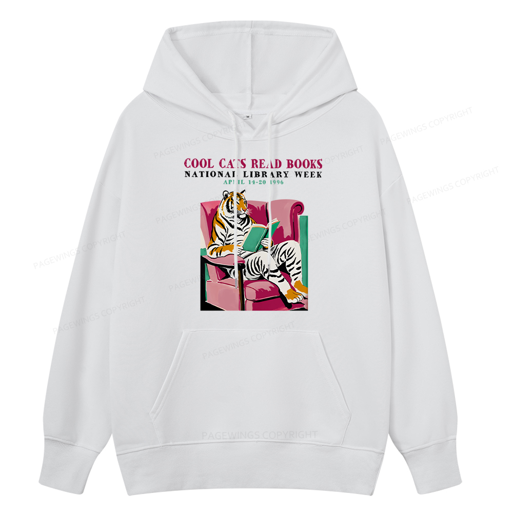 Pagewings Library Week Poster 1996 Unisex Classic Hoodie