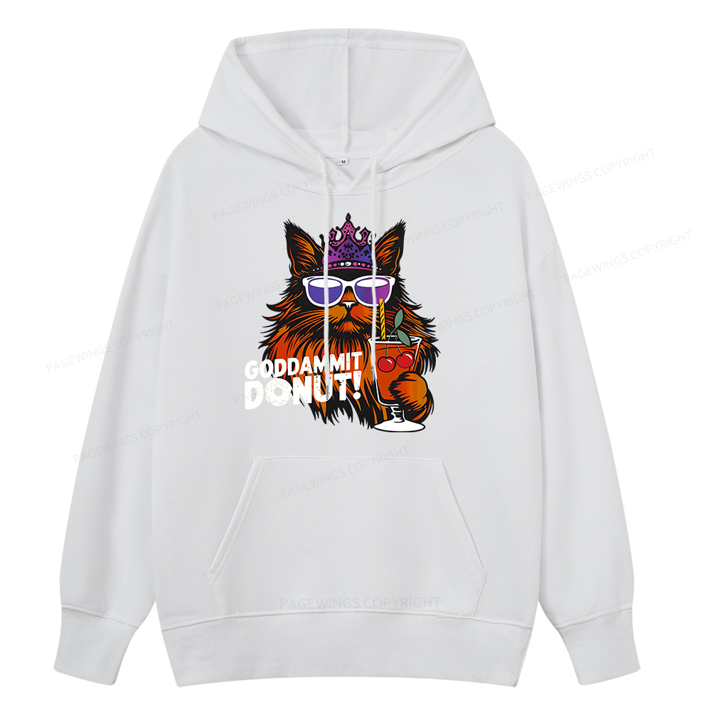 Pagewings Goddammit Donut Unisex Classic Hoodie