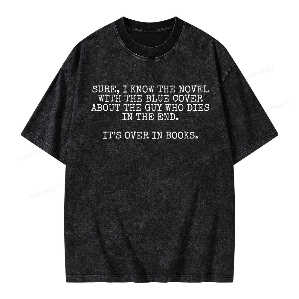 Pagewings Librarian Unisex Washed T-shirt