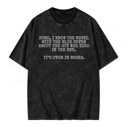 Pagewings Librarian Unisex Washed T-shirt