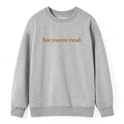 Pagewings Hot Moms Read Unisex Classic Sweatshirt