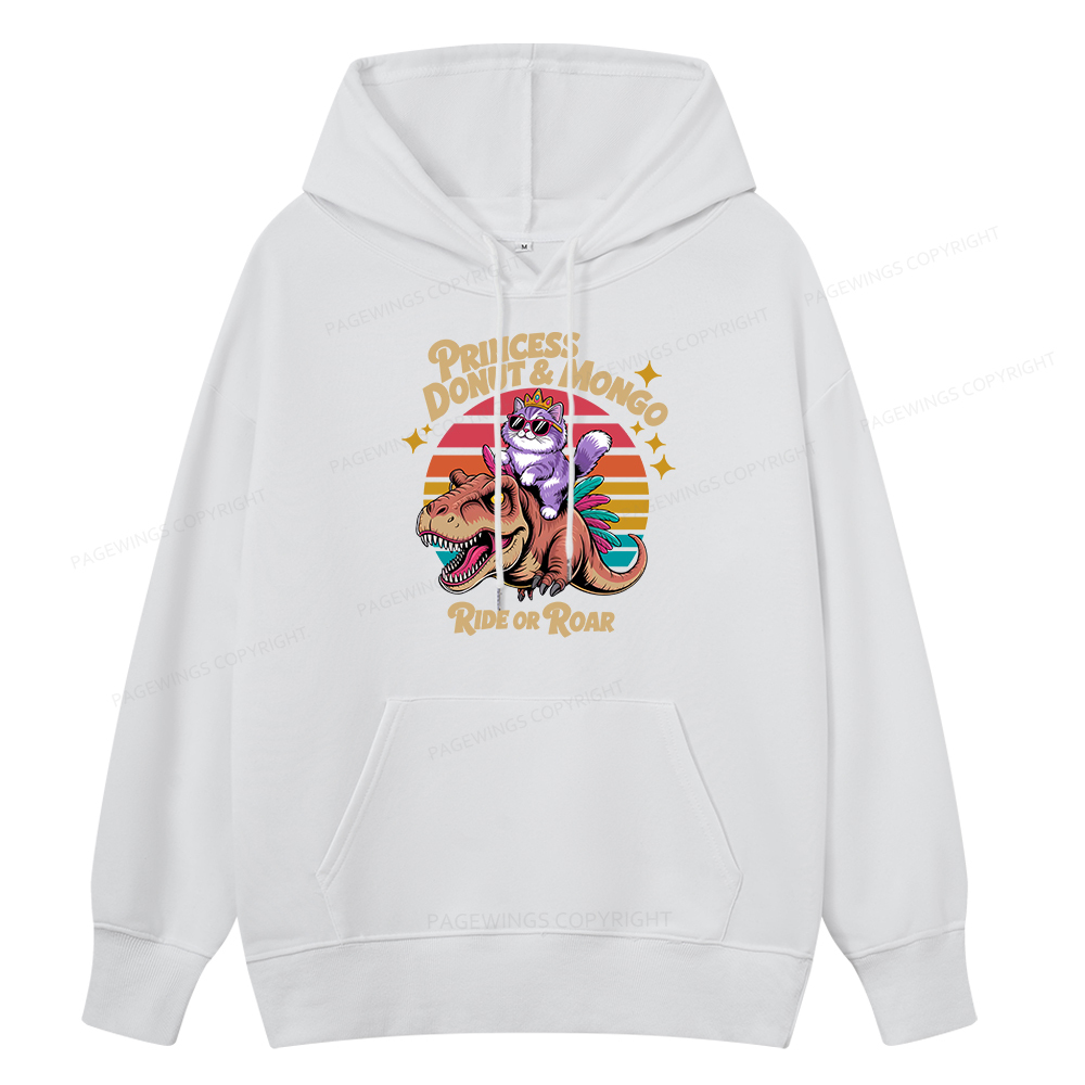 Pagewings Princess Donut & Mongo Unisex Classic Hoodie