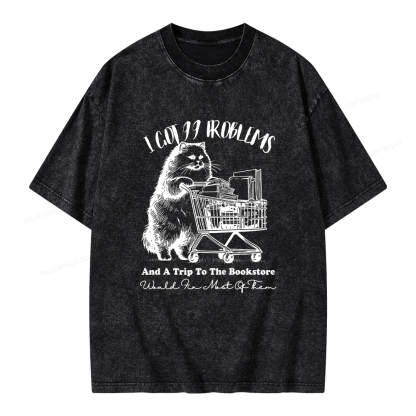 Pagewings I Got 99 Problems Unisex Washed T-shirt