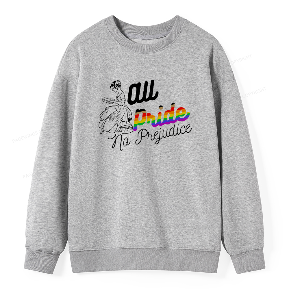 Pagewings All Pride No Prejudice Unisex Classic Sweatshirt