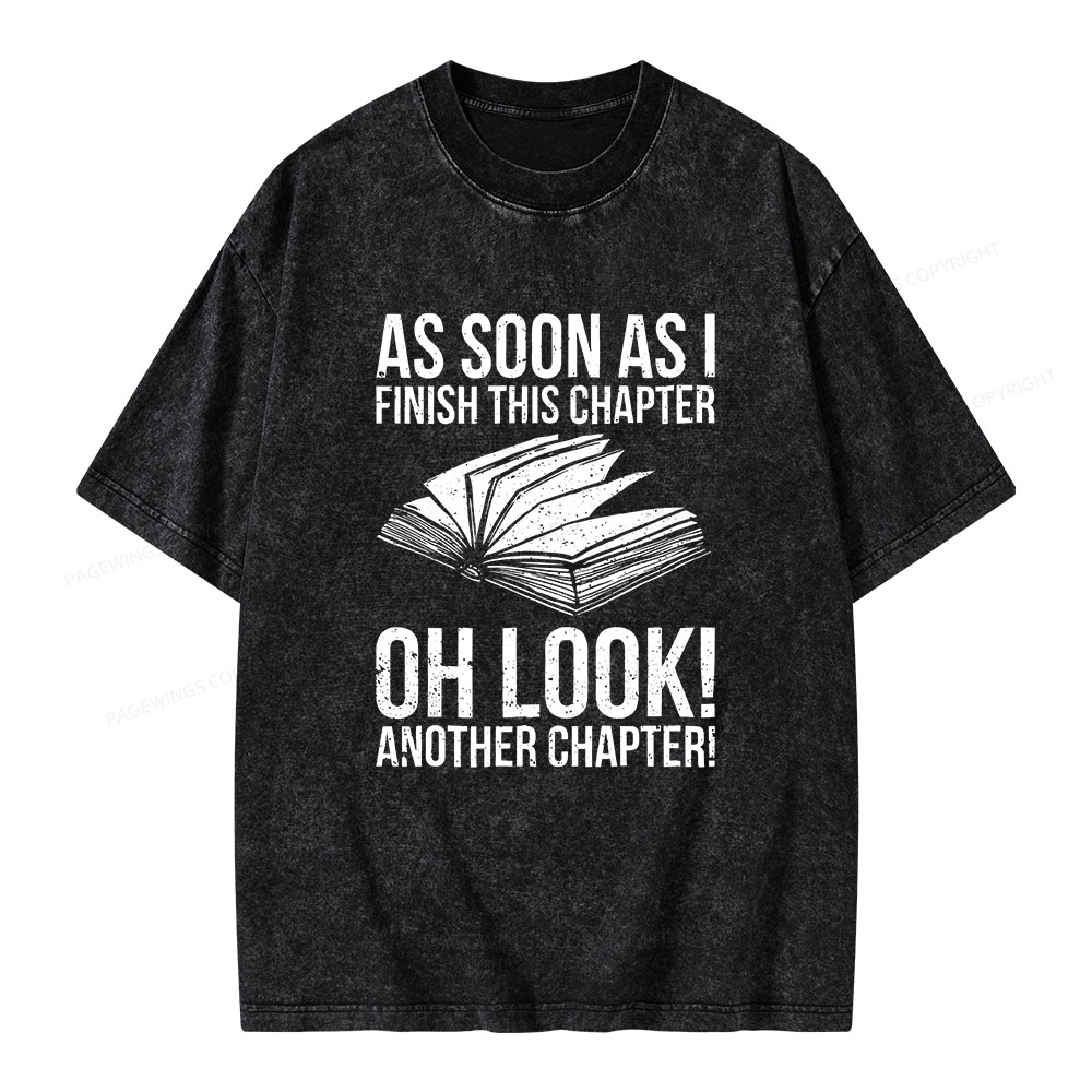 Pagewings Another Chapter Unisex Washed T-shirt