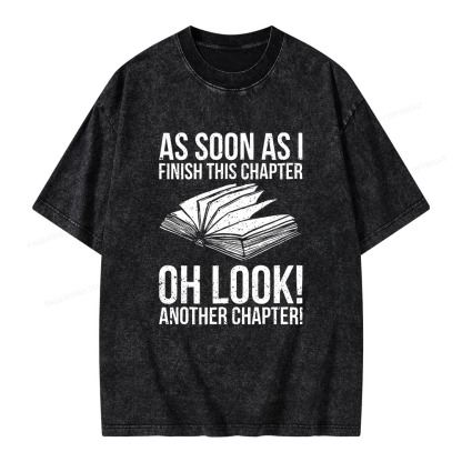 Pagewings Another Chapter Unisex Washed T-shirt