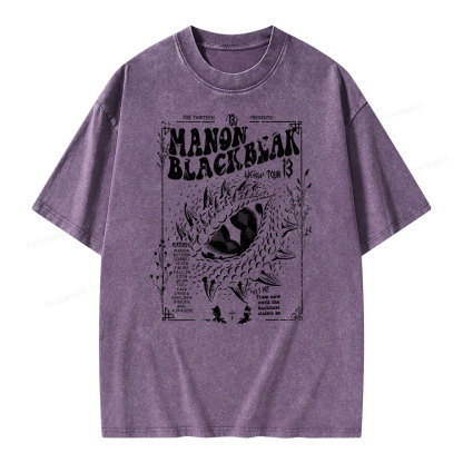 Pagewing  ACOTAR Crescent City Rhysand Unisex Washed T-shirt