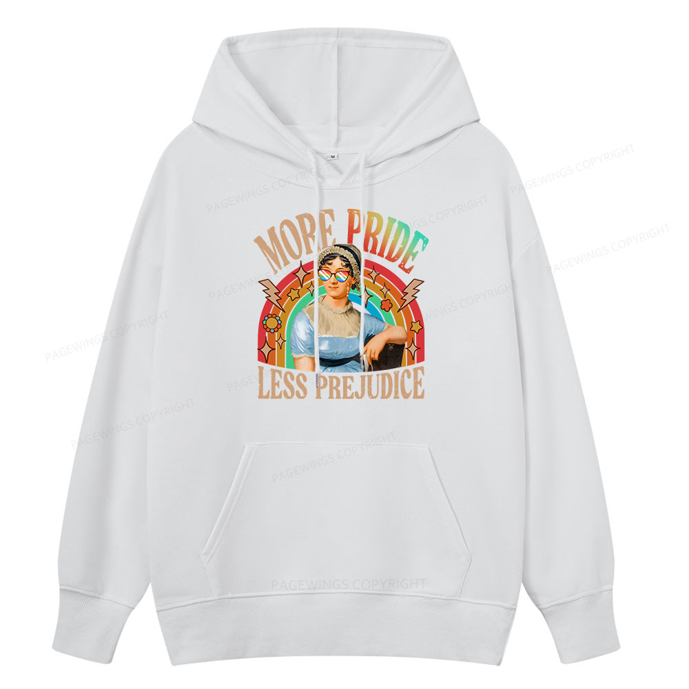 Pagewings More Pride Less Prejudice Unisex Classic Hoodie