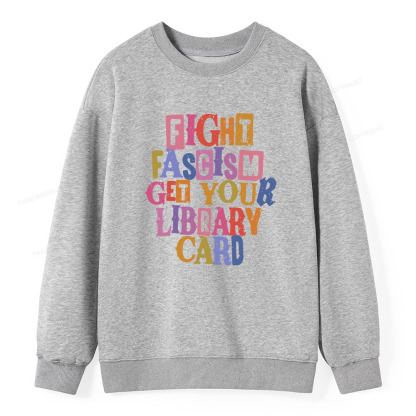 Pagewings Get Your Library Card Unisex Classic Sweatshirt