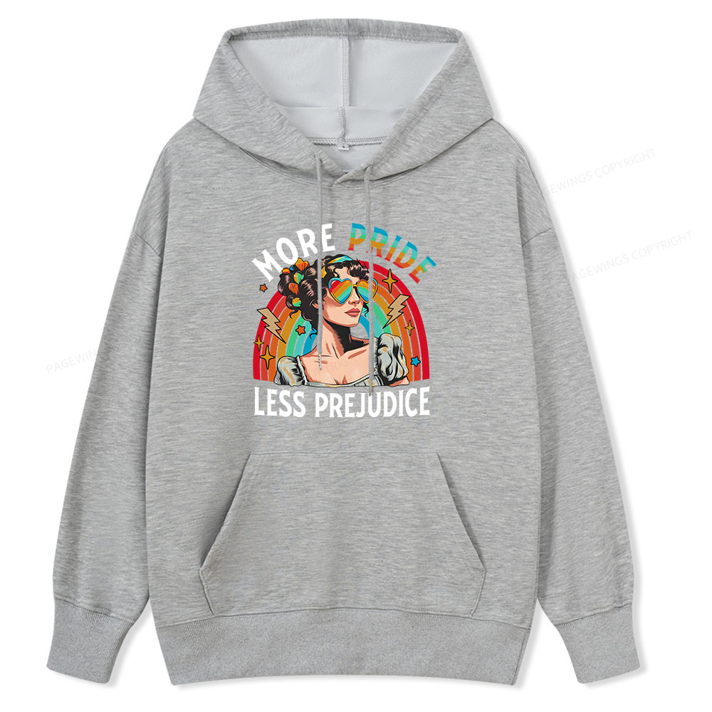 Pagewings More Pride Less Prejudice Unisex Classic Hoodie