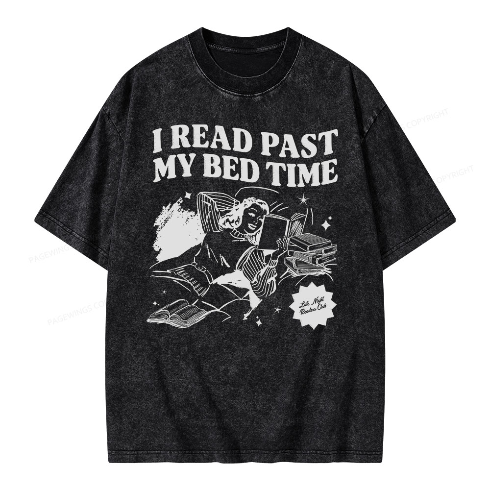 Pagewing  Book Club Sweatshirt  Unisex Washed T-shirt