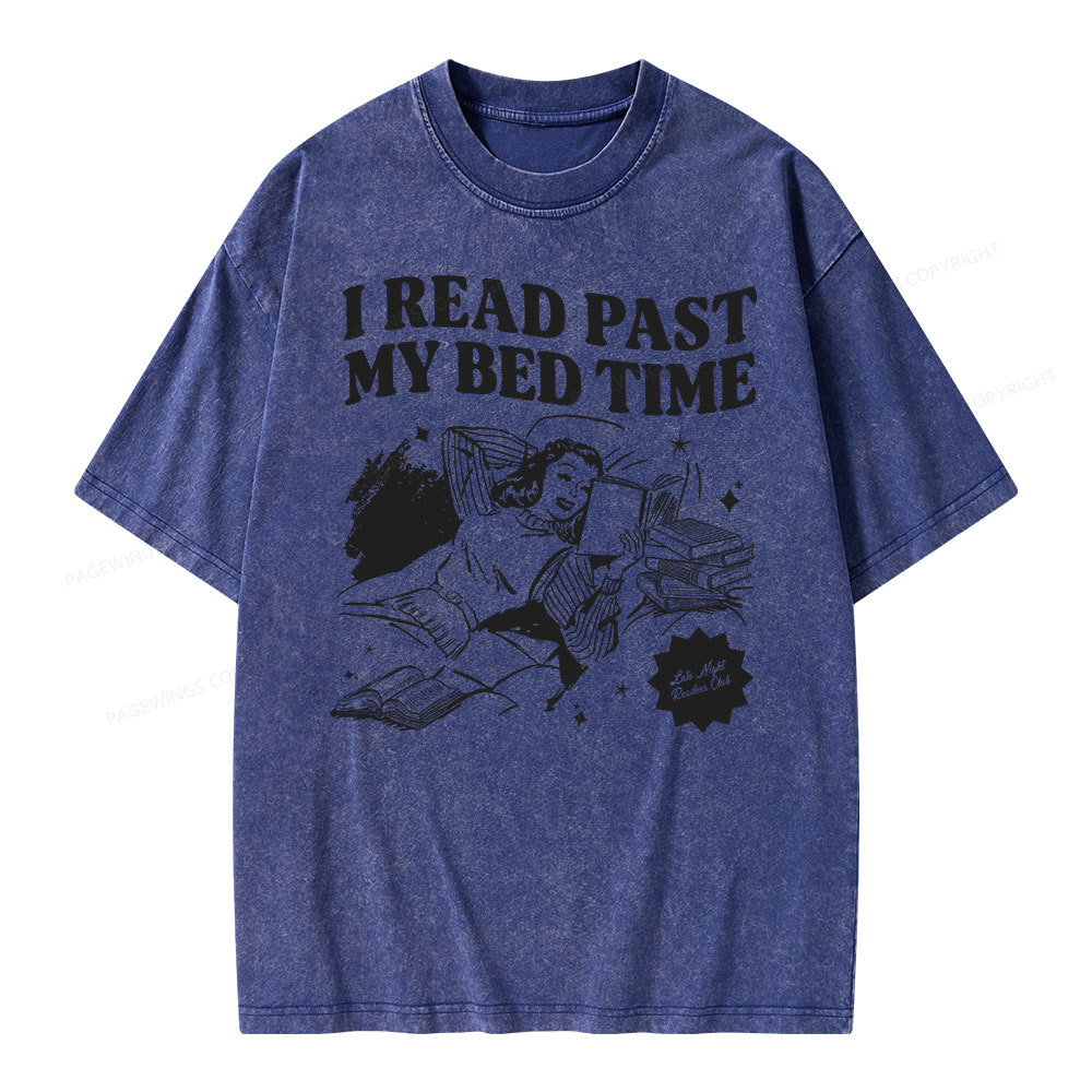 Pagewing  Book Club Sweatshirt  Unisex Washed T-shirt